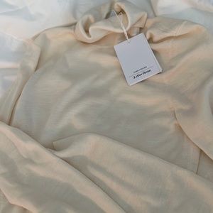& other stories merino wool turtleneck sweater